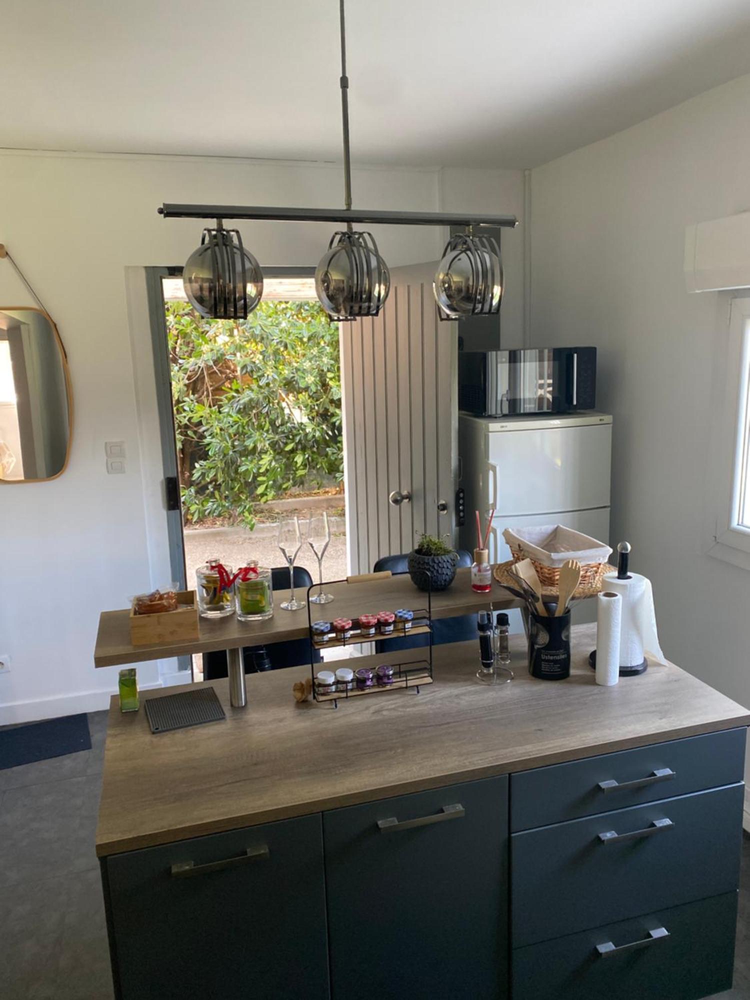 Spa Jardin Prive T3 Independant Dans Villa Morieres-les-Avignon Dış mekan fotoğraf